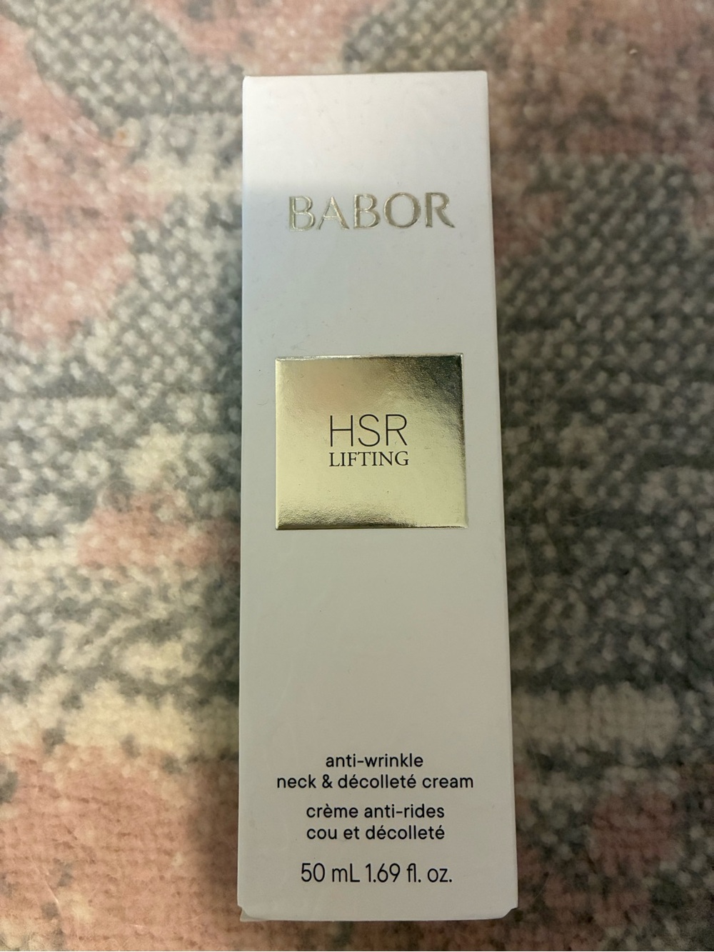 Brand New BABOR HSR Lifting Anti-Wrinkle Neck & Décolleté Cream